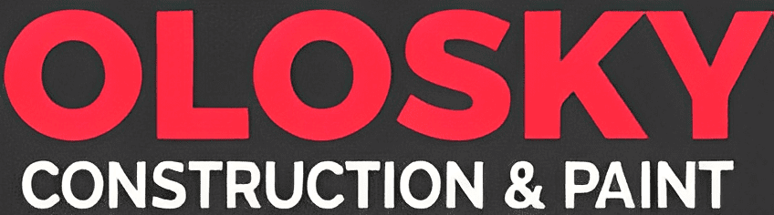 Olosky Construction & Paint company logo.